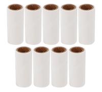 TOPPERFUN 9 Recambios de Rodillo Quitapelusas Adhesivos, 30 Hojas por Recambio, Papel de Color Claro para Mini Quitapelusas Portátil, Removedor de Pelo para Mascotas, Adecuado para Ropa