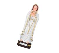 TOPPERFUN Adornos De María Estatua Virgen María Escultura De Señora Estatua Sagrada De Resina para Decoración del Hogar Adorno Religioso para Iglesias Día Madre
