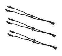 TOPPERFUN Ajustador de Correa para Gancho Antideslizante, Diseño Ajustable y Cuerda Trenzada de Plástico, 3 Piezas para Uso al Aire Libre y Ejercicio