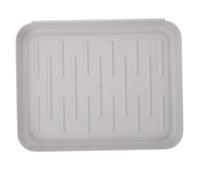 TOPPERFUN Bandeja Inferior de la Jaula del Perro Impermeable Lámina platillo para Plantas en macetas bandejas Bandeja Sanitaria Bandeja para excrementos de Mascotas Inodoro páginas Dark Grey
