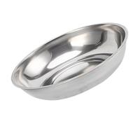 TOPPERFUN Bandeja para Báscula Digital de Acero Inoxidable Recipiente Multifuncional para Pesar Alimentos Repuesto para Básculas Electrónicas con Base Antideslizante y Diseño Duradero