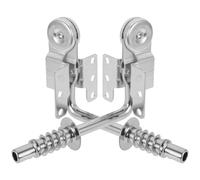 TOPPERFUN Bisagra Ajustable para Sofá 125 Mm, Accesorio de Mobiliario de Hierro, Soporte Multiángulo para Reposacabezas, 2 Piezas para Ajuste de Cabezal en Muebles y Sofás Cama