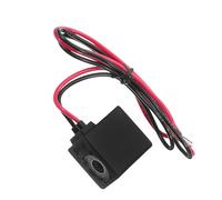 TOPPERFUN Bobina de Solenoide Dc 24v 3W Cable Doble para Electroválvula Hidráulica Unidad de Potencia Compatible para Bobinas de Válvula de Elevación y Remolques Uso Industrial y Sistemas