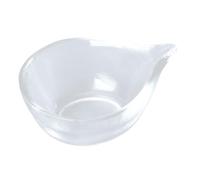 TOPPERFUN Bol De Vidrio Para Mascarilla Facial Diy Cuenco Mezclador Esencial Para Aceites Portátil y Ligero Uso Profesional Salones De Belleza o Personal Diseño Compacto y Manejable