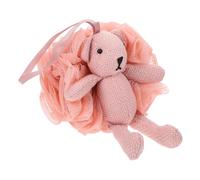 TOPPERFUN Bola de Ducha de Dibujos Animados 1 Esponja Exfoliante de Malla Accesorio de Baño Suave para Niños Higiénica y para Ducha y Baño