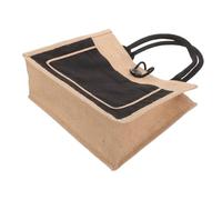 TOPPERFUN Bolsa de Compra Reutilizable Fácil de Almacenar de Yute con Gran Capacidad y Asas Resistentes Adecuado para Llevar Alimentos y Hacer Compras Diarias