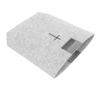 TOPPERFUN Bolsa de Fieltro Resistente y Conveniente para Llevar de Patrón Cruzado Biblia Gran Capacidad y Diseño Único Escuela Compras