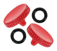 TOPPERFUN Botones de Liberación del Obturador de Cámara de Aluminio, 2 Piezas Pulsador para Minimizar Movimiento, Ideales para Cámaras Fotográficas Profesionales