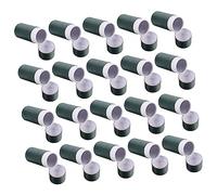 TOPPERFUN Caja de Almacenamiento Cilindros para Botellas de Aceite Esencial, 20 Piezas, Papel Kraft Color Verde Oscuro, Reutilizable para Manualidades, Adecuado para Packs de Obsequio