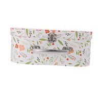 TOPPERFUN Caja de Almacenamiento Portátil para Niños Tapa, Caja de Papel Cartón Fácil de Llevar, Adecuado para Guardar Juguetes y Artículos Escolares