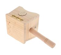 TOPPERFUN Caja de Moxibustión Portátil de Madera para Abdomen Soporte para de Moxa para Uso Doméstico y Diseño Compacto y Ligero Superficie y