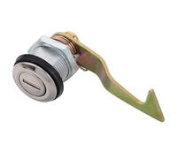 TOPPERFUN Cerradura de Maletero para Moto y Scooter Eléctrico, Candado Metálico Antirrobo, Alta Seguridad, Fácil Instalación, Repuesto Compatible para Baúl Trasero de Motocicleta