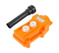 TOPPERFUN Controlador de Grúa Duradero Abs Resistente al Agua, Botón Industrial Compacto para Elevador, Interruptor de Subida y Bajada, Accesorio para Uso en Exteriores y Entornos