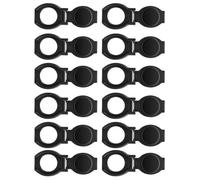 TOPPERFUN Cubiertas de Privacidad para Cámaras USB, Tapa de Lente para Ordenador Portátil, Protección Antirrayaduras, Plástico Abs Duradero, Pack de 12 Unidades para Accesorios de Cámara