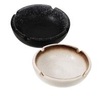 TOPPERFUN de Cerámica Japonés Vintage Elegante para Oficina y Hogar Recipiente Decorativo para Diseño Práctico Uso Bar y