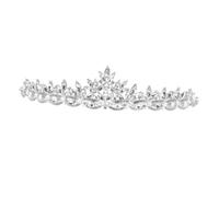 TOPPERFUN de Pedrería Brillante para Novia Diadema con Cristales Accesorios de Cabello para Boda Fiesta y Dama de Honor