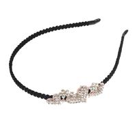 TOPPERFUN Diadema Elegante Antideslizante Aleación y Piedras de Imitación, Accesorio Pelo Duradero y Conveniente para Fiestas de Halloween y Disfraces de Diosas
