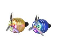 TOPPERFUN Difusor De Fragancia Para Automóvil Juego De Difusor Con Clip Para Ventilación Para Automóvil Luz Nocturna Sin Led Ajuste Universal Clip Para Ventilación Color Aleatorio