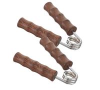 TOPPERFUN Ejercitador de Madera para Manos y Dedos con Masajeador y Agarre Resistente, 1 Par Adecuado para Gimnasios y Entrenamiento de Fuerza Manual Color Aleatorio