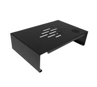 TOPPERFUN Estante Elevado para Computadora Soporte para Portátil Elevador De Monitor para Escritorio Monitoreo para El Escritorio Soporte De Computadora Soporte De Monitor Acero Black