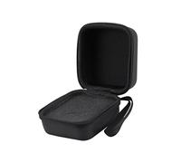 TOPPERFUN Estuche Portátil para Aceites Esenciales 5 Ml 7 Ranuras, Caja de Almacenamiento Eva Rígida Negra, Organizador de Aromaterapia para Viaje Protección y Cremallera Resistente