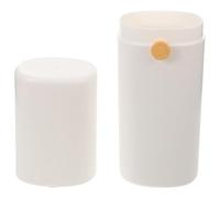 TOPPERFUN Estuche Portátil para Cepillos de Dientes de Viaje Caja Compacta Blanca Válvula Transpirable Gran Capacidad para Pasta Dental y Accesorios Vaso Multifuncional para Higiene