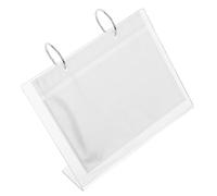 TOPPERFUN Expositor Abatible Transparente para Uñas Postizas, Organizador Multicapa para Salón y Decoración de Uñas, Tablero de Exhibición de Manicura Portátil para Profesionales