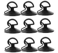 TOPPERFUN Extractor de Bombillas de Silicona Negro Succión Fuerte y Diseño Compacto, Herramienta Práctica para Extraer Bombillas Pequeñas Hogar, Paquete de 10 Piezas