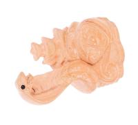 TOPPERFUN Figurita de Serpiente Realista de Madera Decoración para Jardín Patio y Adorno Miniatura de Serpiente para Decoración de Plantas y Bromas