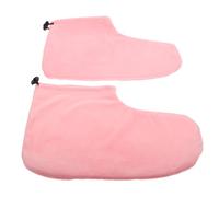 TOPPERFUN Funda Terapéutica para Pies Terapia de Cera y Calentador de Parafina, Talla Única, Color Rosa Claro, para Cuidado y Spa en Salón y Hogar