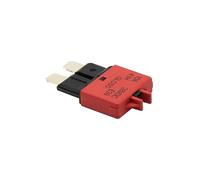 TOPPERFUN Fusibles Rearmables Para Automóviles Fusibles Rearmables 10 Amp Fusibles Rearmables Mini Fusible Disyuntor Pin Seguridad 10A Rojo