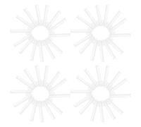 TOPPERFUN Ganchos de Plástico Ajustables para Cortinas Plisadas Clips Extensibles de 95 CM 60 Unidades para Baños Salones y Dormitorios Accesorios para Control de Luz y Decoración