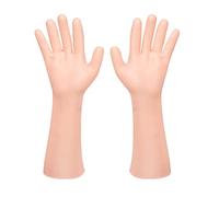 TOPPERFUN Guantes Hidratantes Largos para Manos Secas Protección Solar Suavizar la Piel Agrietada de Noche Cuidado de Manos