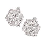 TOPPERFUN Hebillas para Zapatos de Cristal Brillantes Clips Delicados y Desmontables para Mujer Decoración de Zapatos para Boda y Fiesta