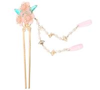 TOPPERFUN Horquilla China Pelo De Mujer Borla Larga Colgante 1 Unidad Estilo Antiguo Para Boda y Uso Diario Complemento Tradicional Hanfu