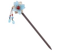 TOPPERFUN Horquilla Vintage de Agata Floral para Recogidos Accesorio de Pelo para Bodas y Ocasiones Especiales