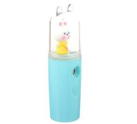 TOPPERFUN Humidificador Facial Portátil de Mano 35 Ml para Hidratación y Limpieza Profunda, Diseño Floral en Color Verde, Facial para Cuidado Piel y Uso Profesional o Doméstico