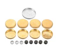 TOPPERFUN Juego de Tapones de Congelación de Latón Kit de Tapón de Expansión Anticongelante Sellado Resistente para Motor de Automóvil Compatible con Chevrolet para Refrigerante