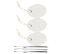 TOPPERFUN Kit de Pedicura para Pies 3 Juegos de Cuchillas de Acero Inoxidable para Eliminar Durezas y Callos, Adecuado para Cuidado Diario y Salón de Pedicura