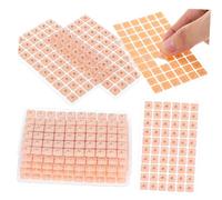 TOPPERFUN Kit para Oídos 600 Piezas Semilla de Oreja Inoxidable Pegatina para Cuidado de Oídos Acupresión Auriculoterapia Uso Diario para Alivio Corporal y Bienestar