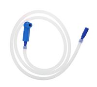 TOPPERFUN Manguera de Purga de Frenos 1,2 M Flexible de Caucho y Abs Conector de Tres Etapas para Automóviles y Motocicletas, Tubo de Repuesto para Cambio y Purgado de Líquido de Frenos