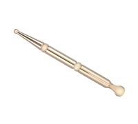 TOPPERFUN Masajeador de Puntos de Acupuntura de Latón y Masaje Muscular, Barra de Acupresión Adecuado para Tratar Ciática