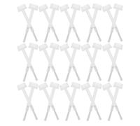 TOPPERFUN Mini Pinceles para Esmalte de Uñas 150 Piezas Cabezales de Repuesto con Cerdas Suaves para Polvos de Inmersión y Manicura Pinceles Redondos Pequeños para Botella Accesorios