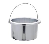 TOPPERFUN Olla Interior de Aluminio para Fundir Cera 100 Mm Recipiente para Derretir Cera Depilatoria Alta Resistencia al Calor Accesorio Práctico para Calentadores Depilación Profesional