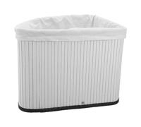 TOPPERFUN Organizador de Esquina Triangular sin Tapa 29 Cm Radio X 22 Cm Alto, Cesta para Almacenamiento de Escritorio Multifuncional, Cesta para Almacenar en Cocina y Oficina