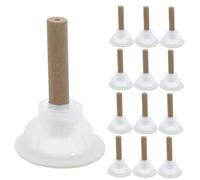 TOPPERFUN Palos De Moxa Tradicionales Hechos a Mano 50 Juegos Con Base, Varitas De Moxibustión Hogar, Duraderas y Fáciles De Limpiar, Accesorio De Moxibustión Para Terapia Salón y Cuidado Personal