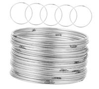 TOPPERFUN Para Hacer Atrapasueños 30 Piezas De Metal Campanillas De Viento Material Para Atrapasueños