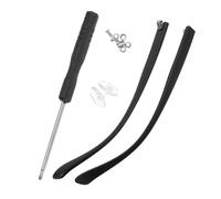 TOPPERFUN Patillas Gafas Repuesto de Tr90 Aplicables Diseño Antideslizante y Acabado Fino, Accesorios para Gafas Ideales para Uso Personal y Reparación Profesional