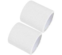 TOPPERFUN Pegatinas Autoadhesivas para Suelas de Zapatos 2 Uds 10X50 CM Transparentes PVC Resistentes al Desgaste Impermeables Antideslizantes para Protección y Reducción de Ruido en