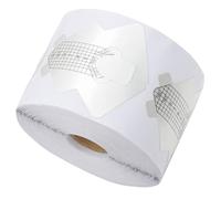 TOPPERFUN Pegatinas para Extensiones de Uñas de Aluminio en Rollo Forma de Uña para Uso Profesional en Salón Guía Rápida para Arte
